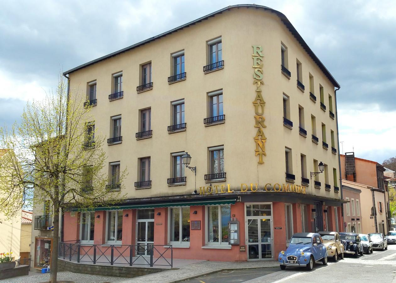Logis Hotel Du Commerce Volvic Luaran gambar